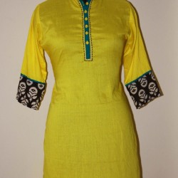 Hemp Made Hemp Blend with eco-friendly color	 Hemp Long Kurta for Women